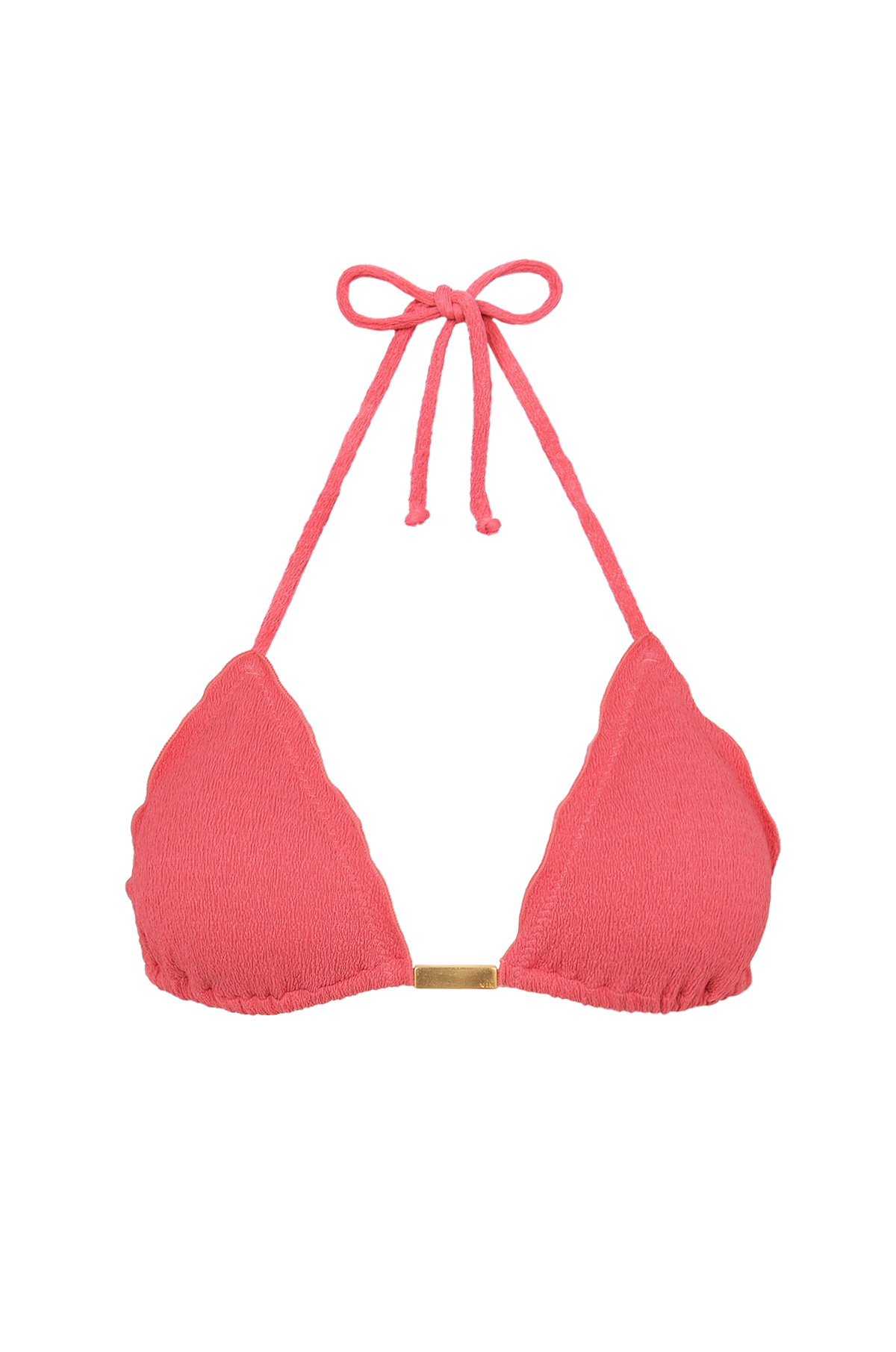 Top Tri Ripple Warm Red
