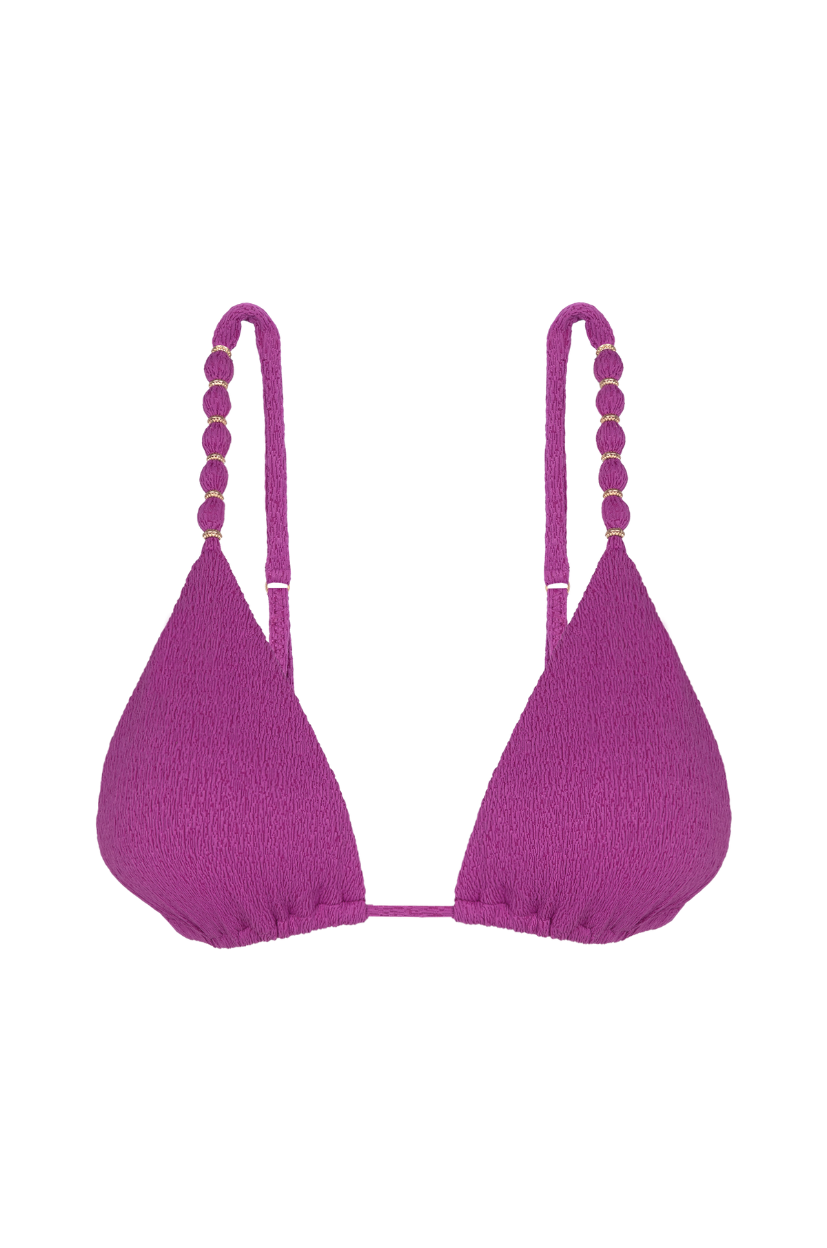 Top Tri Paralelo Beads Berry Burst