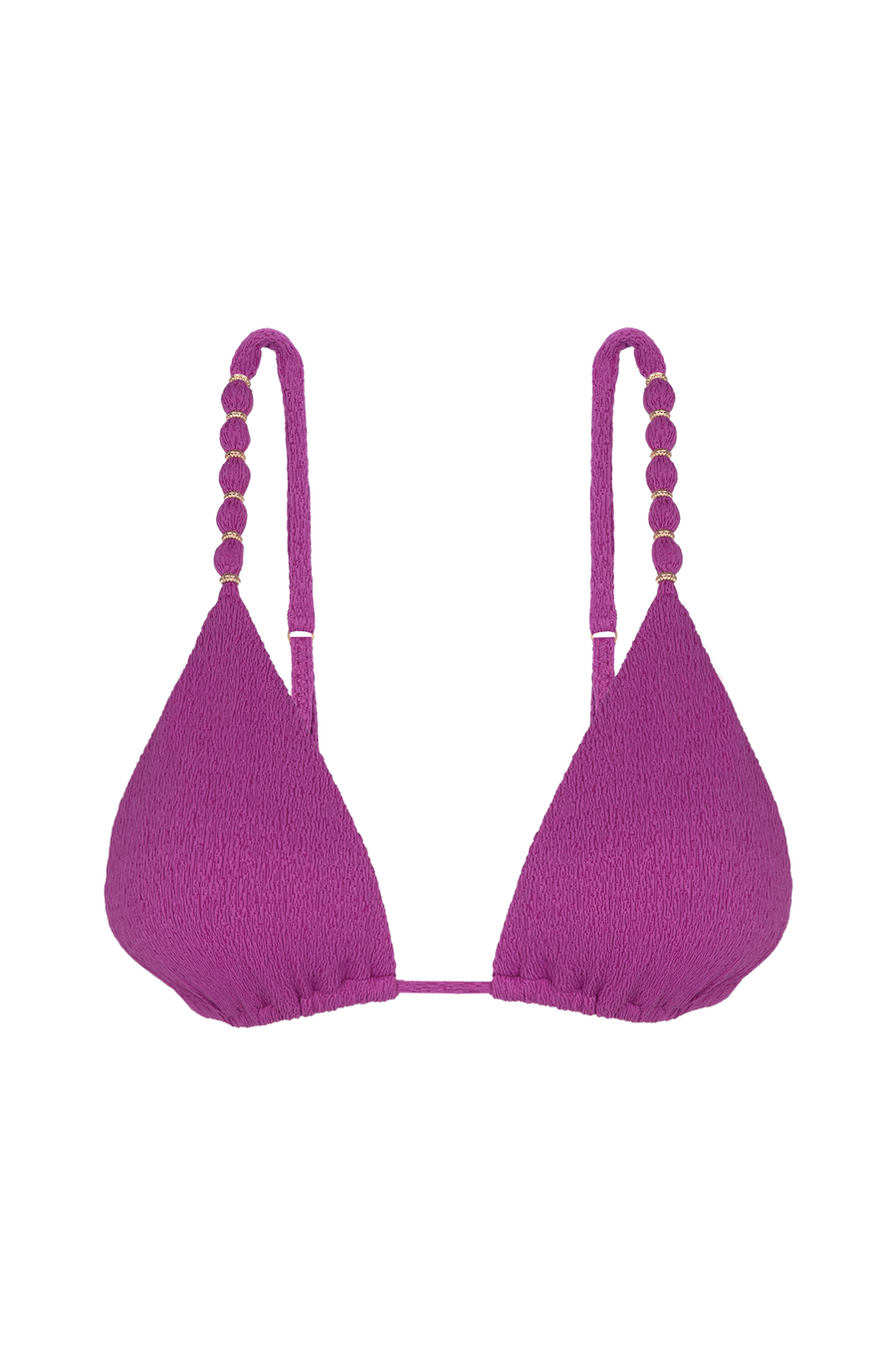 Top Tri Paralelo Beads Berry Burst