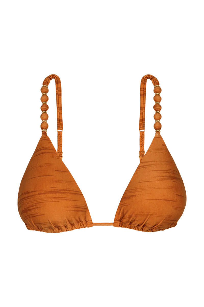 Top Tri Paralelo Beads Gingko