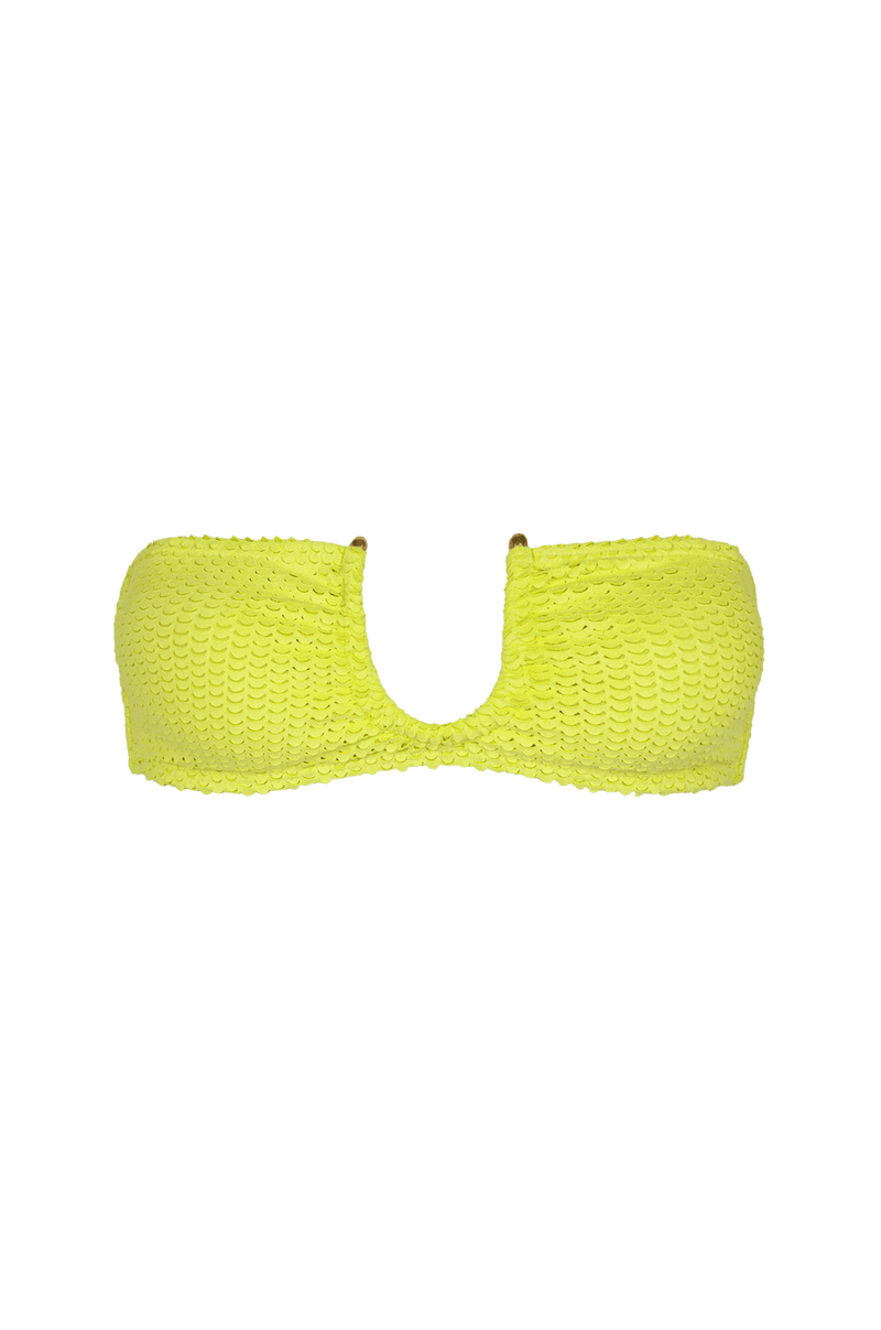Top Scales Bandeau Jill Wasabi