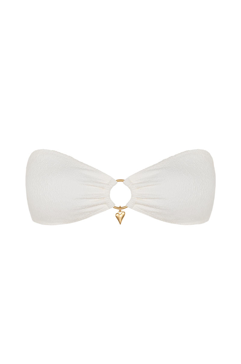 Top Bandeau June White