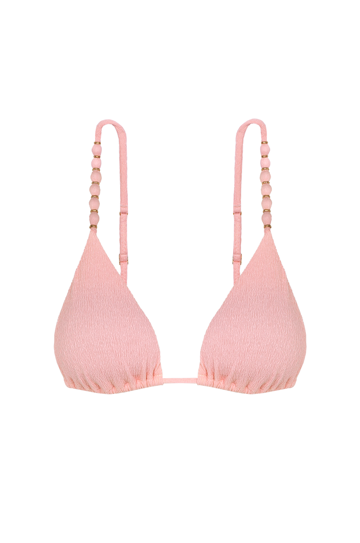 Top Tri Paralelo Beads Rosewater