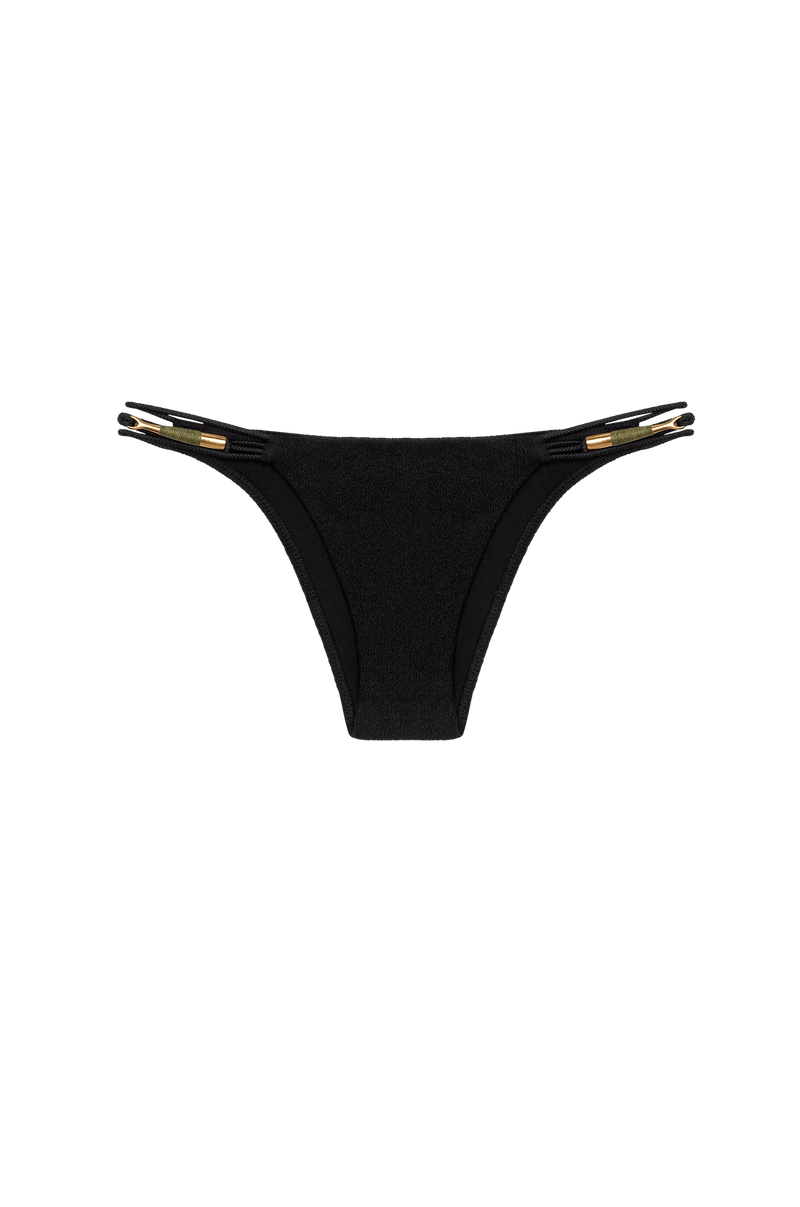 Calcinha Mabel Detalhe Brasil Black