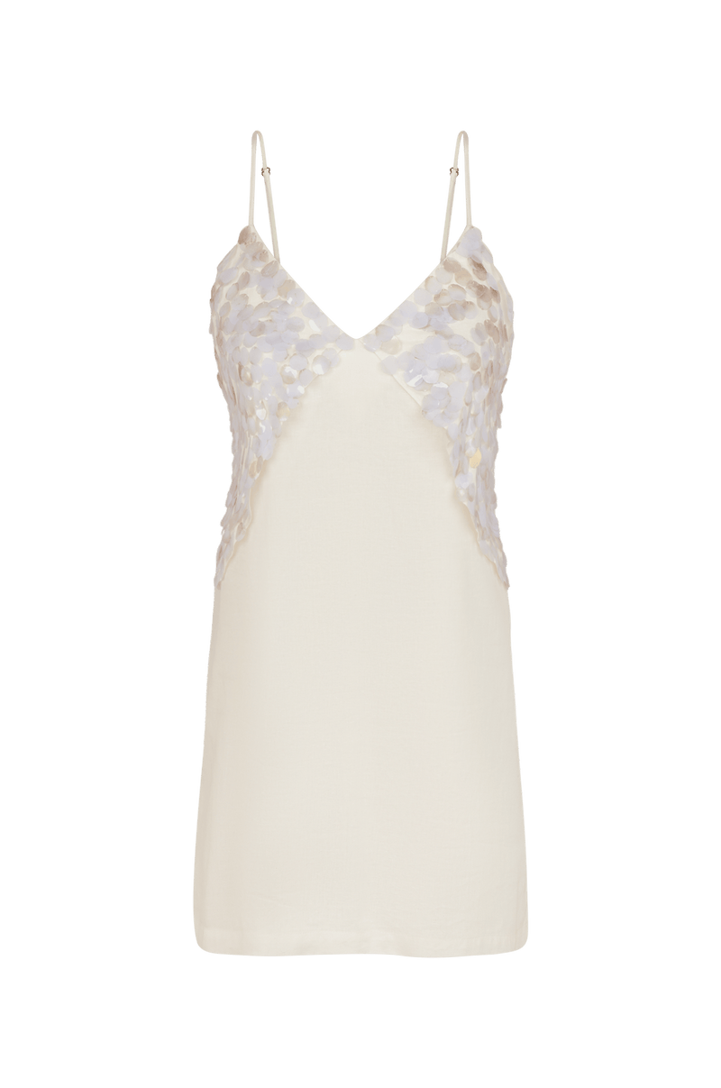 Vestido Curto Sofia Off White