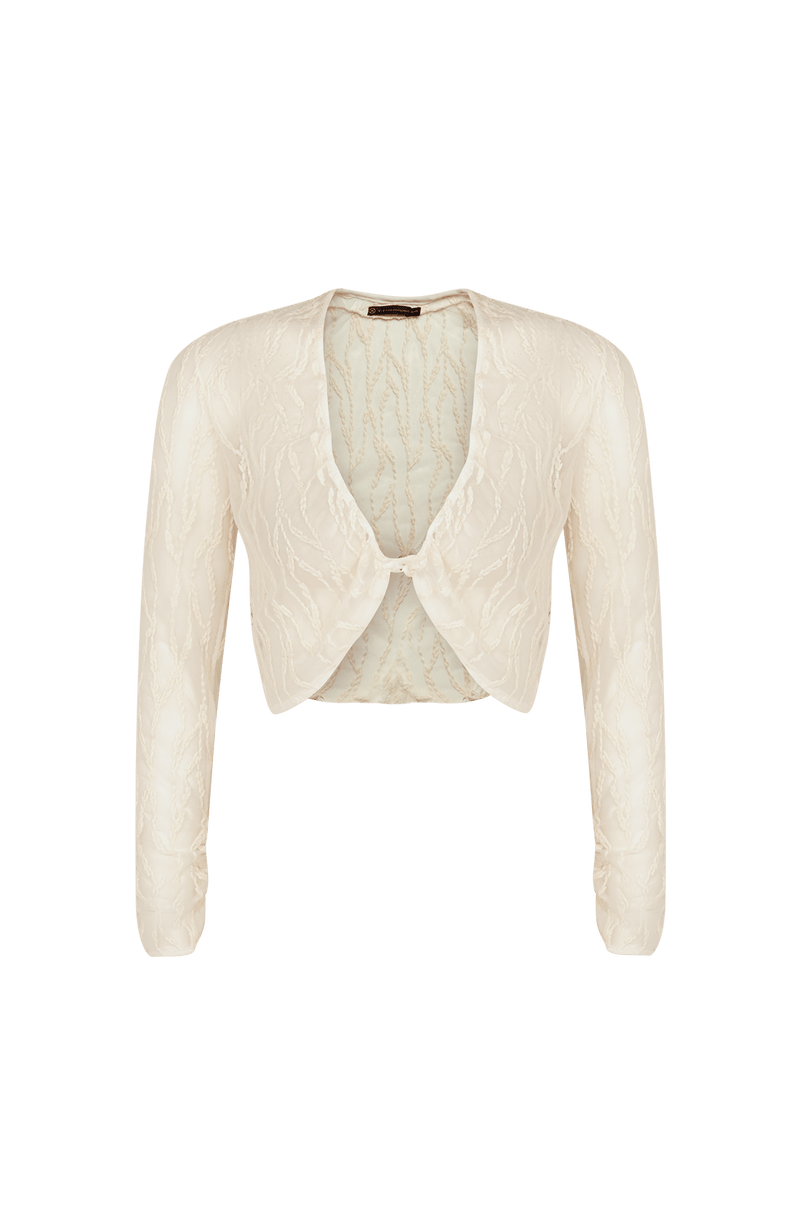 Casaco Curto Quinn Off White