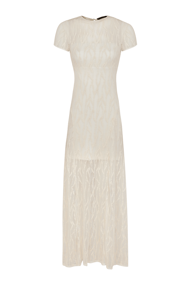Vestido Longo Quinn Off White