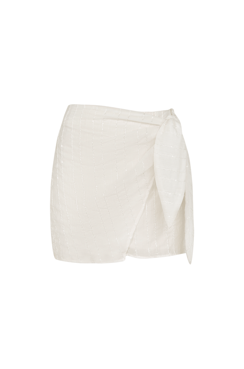 Saia Curta Skylar Off White