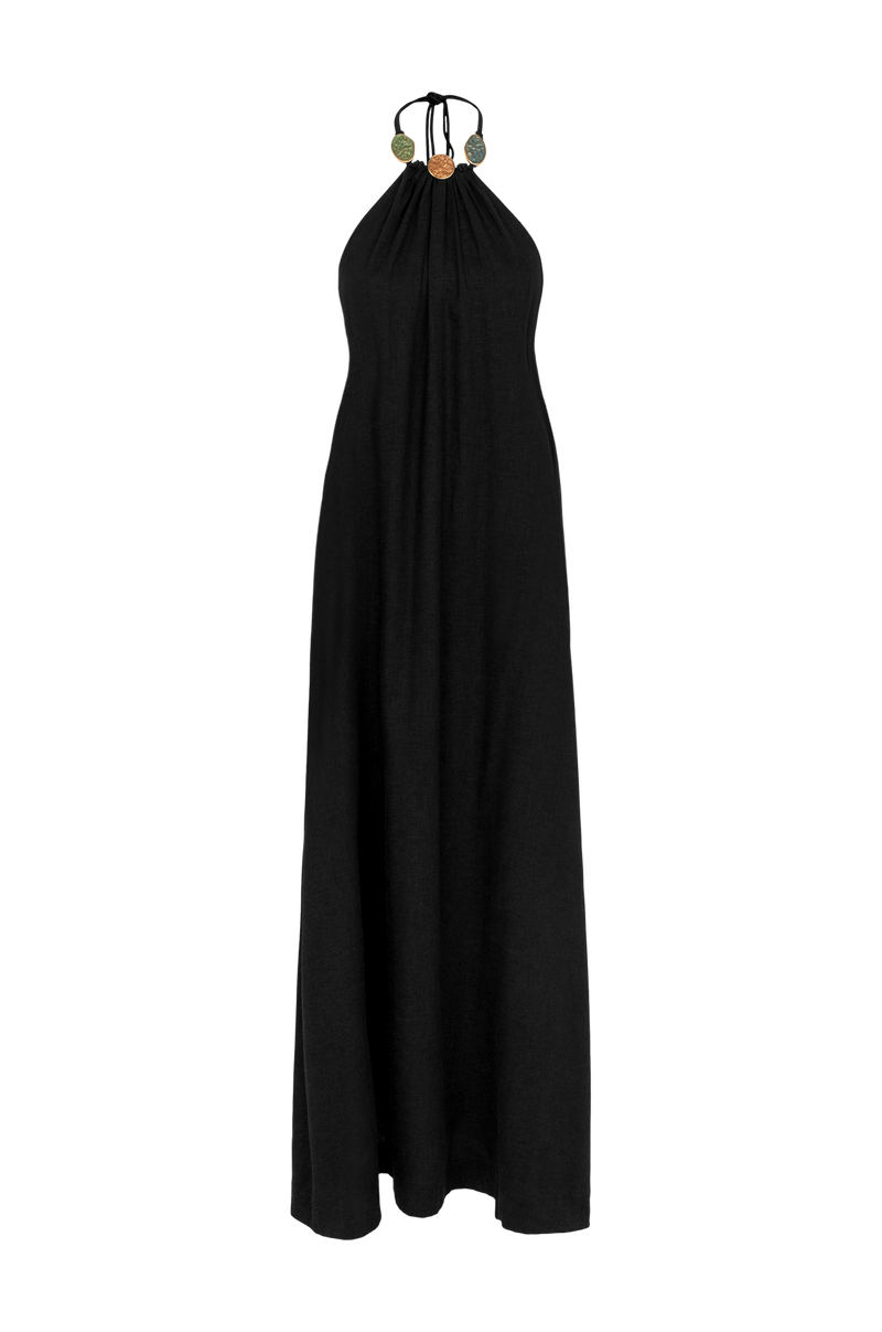 Vestido Longo Aiden Black