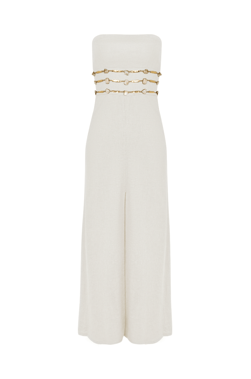 Vestido Midi Grace Off White