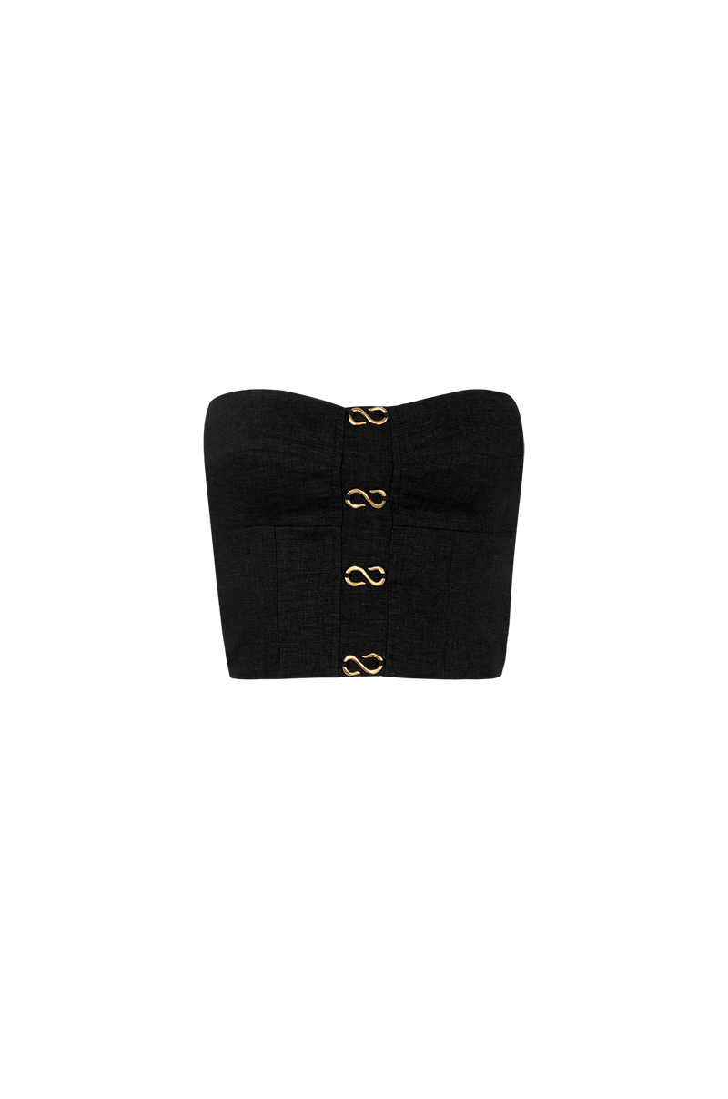 Top Nora Black
