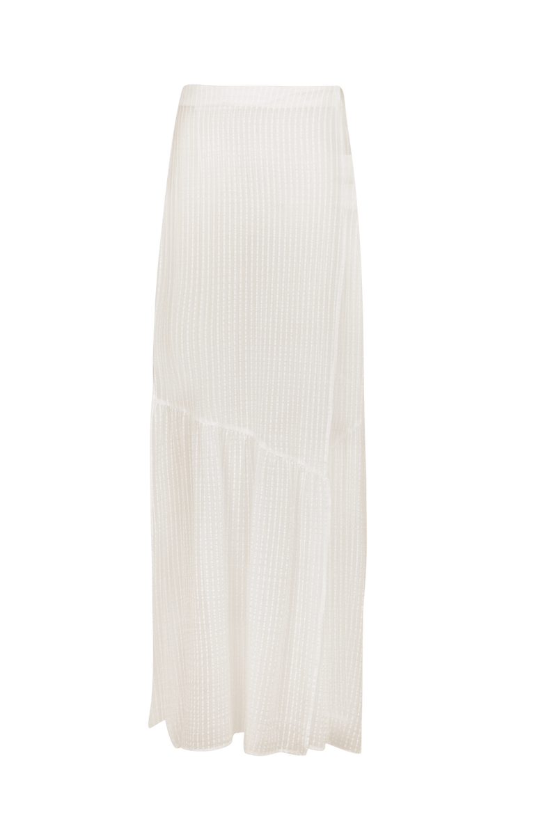 Saia Longa Sky Off White