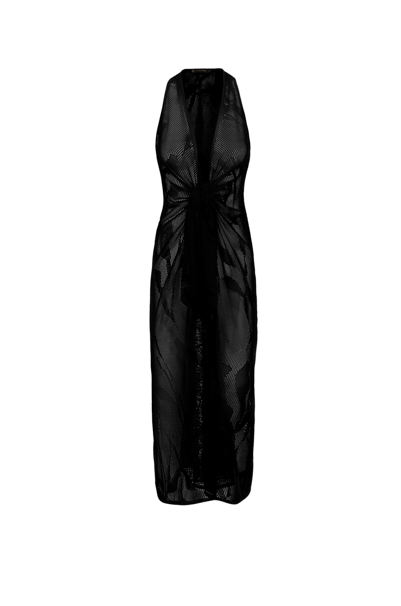 Saída Longa Mita Tricot Black