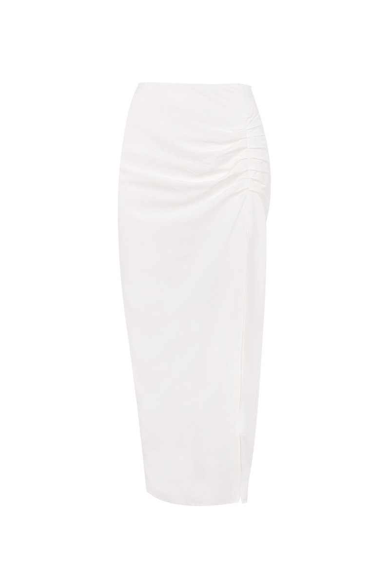 Saia Longa Clara Off White
