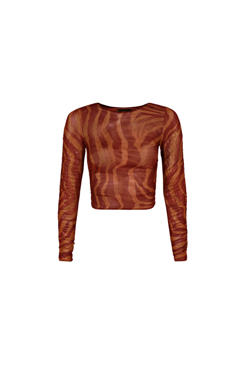 Blusa Mg Longa Mira