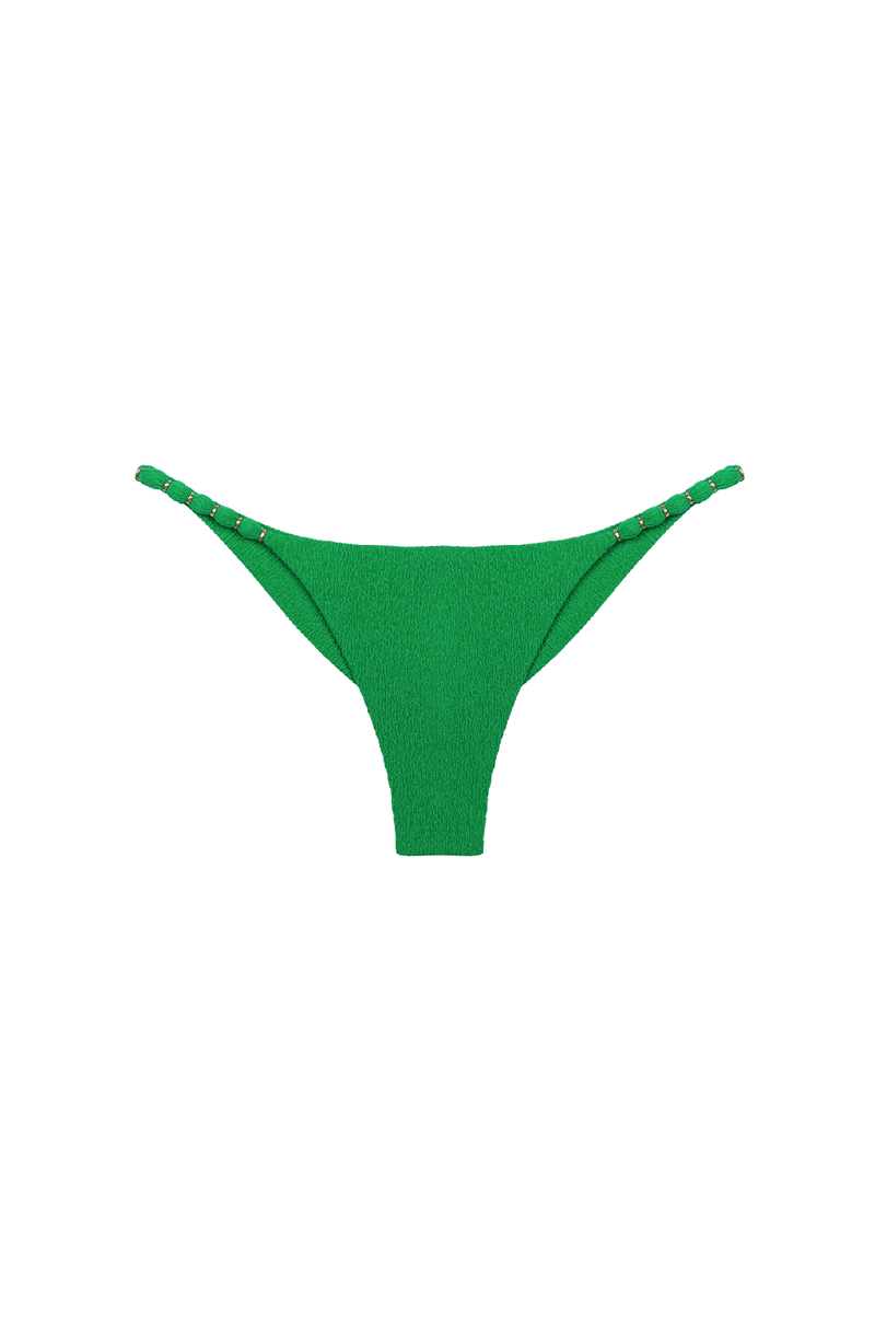 Calcinha Beads Cheeky Esmeralda