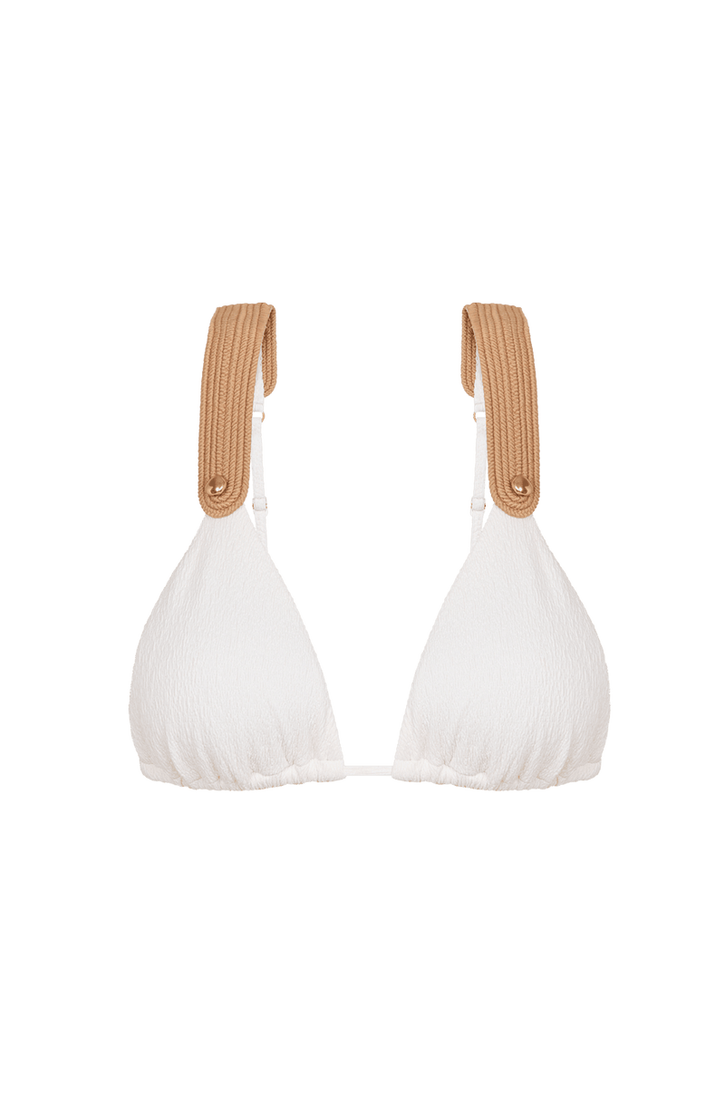 Top Tri Paralelo Lian White