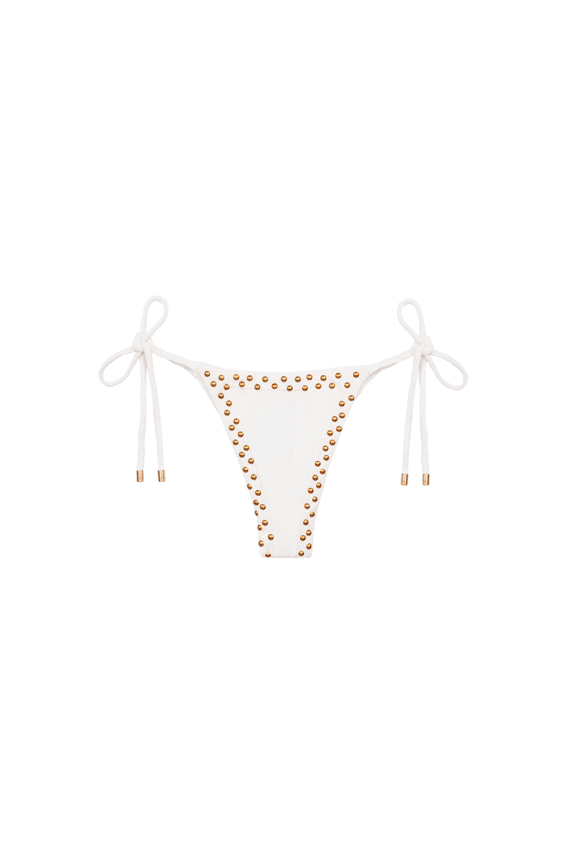 Calcinha Lacinho Fig Cheeky White