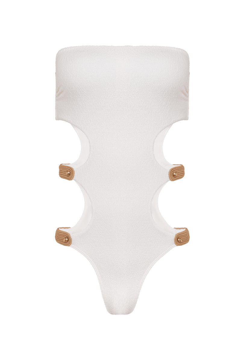 Maiô Katherine Lian Cheeky White