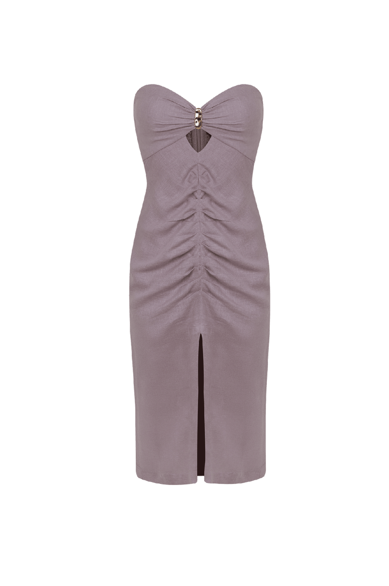 Vestido Midi Naori Detalhe Zeal