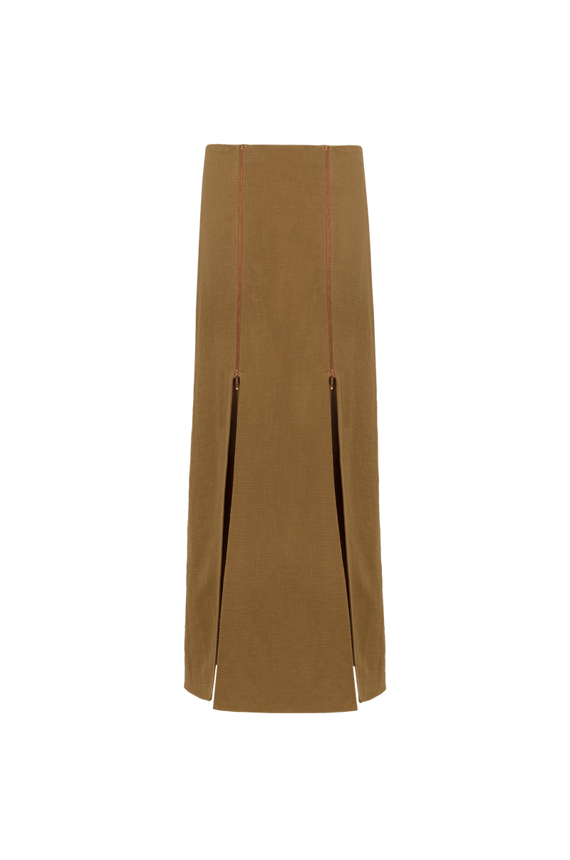 Saia Longa Bruna Driftwood