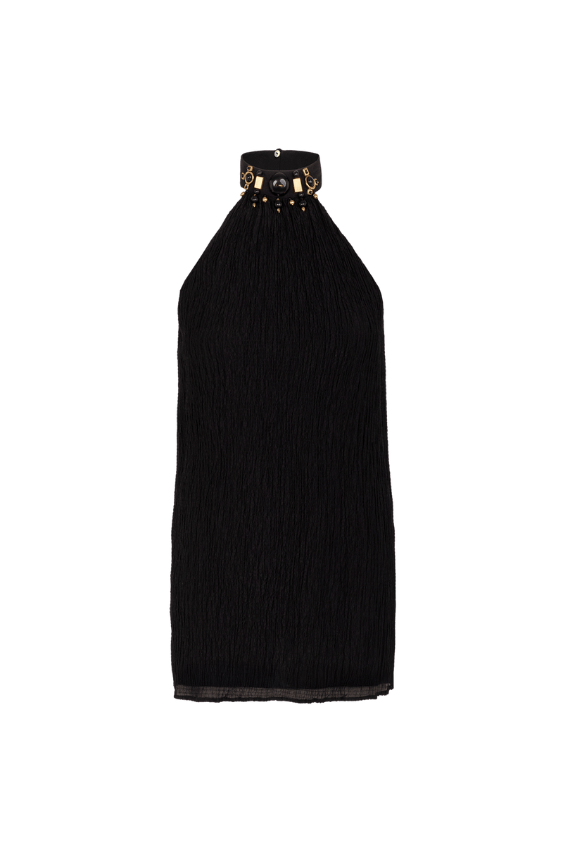 Vestido Curto Auset Detalhe Black