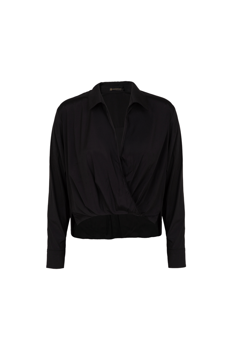 Blusa Manga Longa Zoe Black