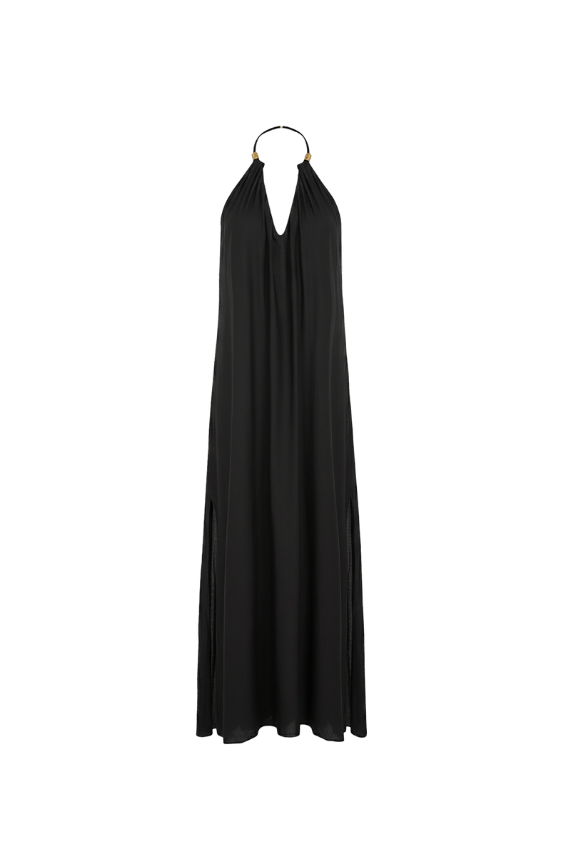 Vestido Longo Chiara Detalhe Black