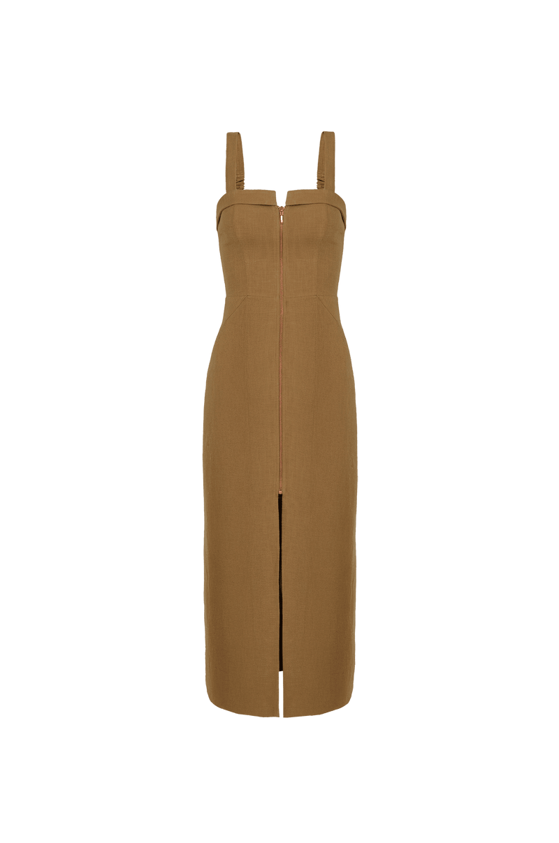 Vestido Midi Bruna Driftwood