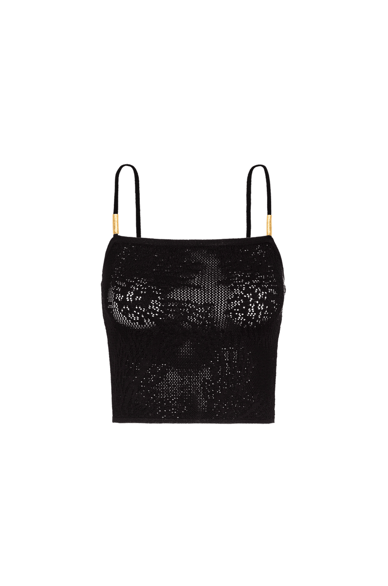 Blusa Eiman Tricot Black