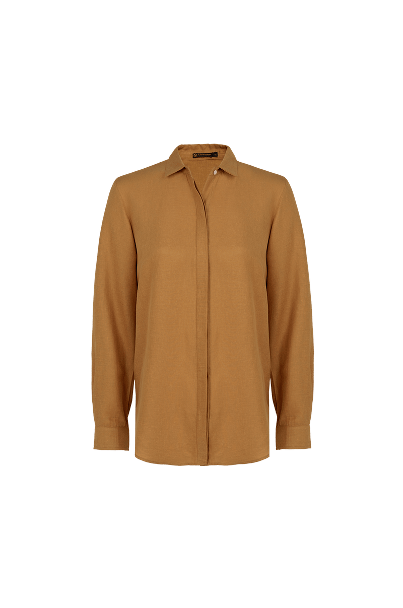 Camisa Manga Longa Laurel Toffee