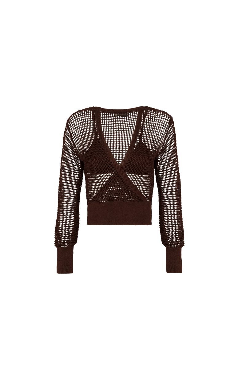 Blusa Reese Tricot Mocha