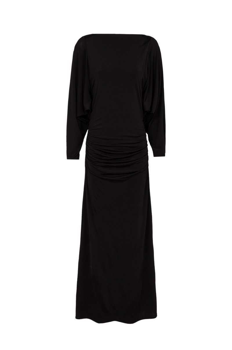 Vestido Longo Nina Detalhe Black
