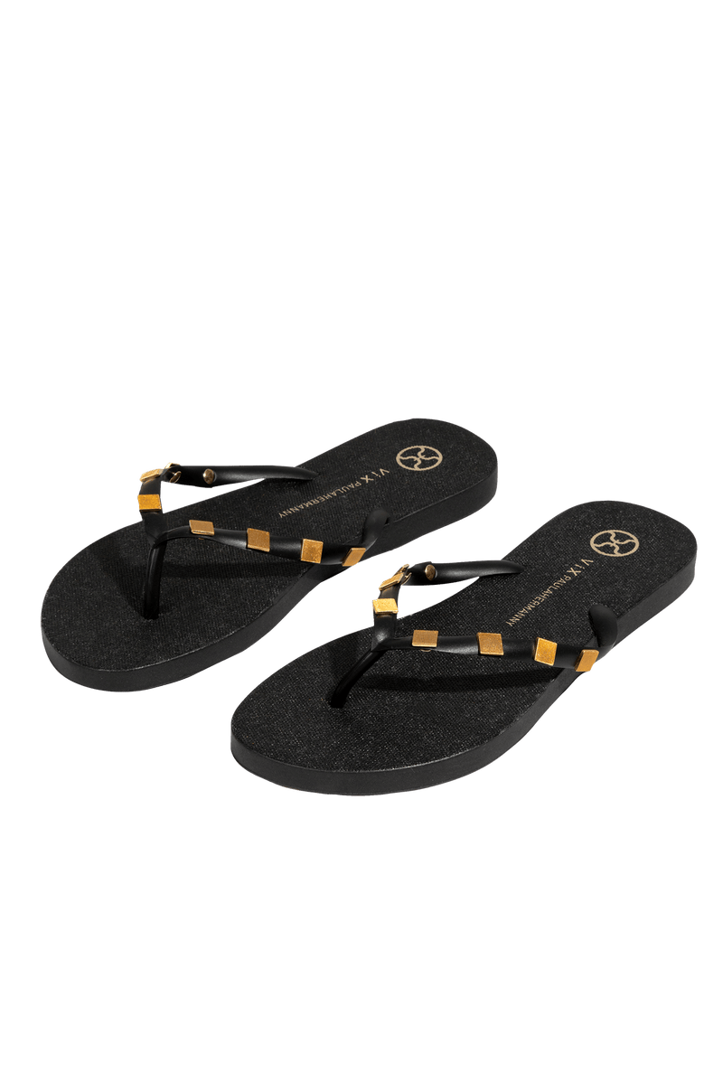 Flip Flop June Detail Black