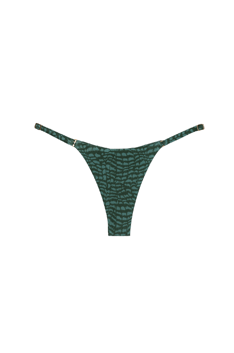 Calcinha Sofia Mini Serpent Skin Acqua