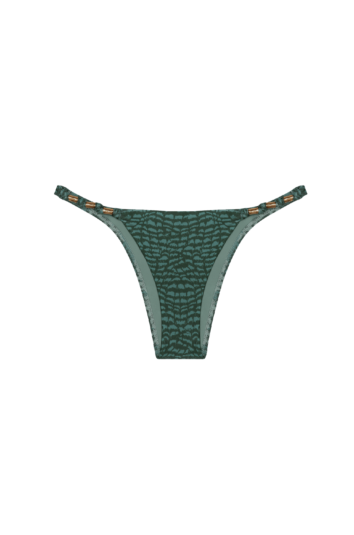 Calcinha Paula Brasil Serpent Skin Acqua