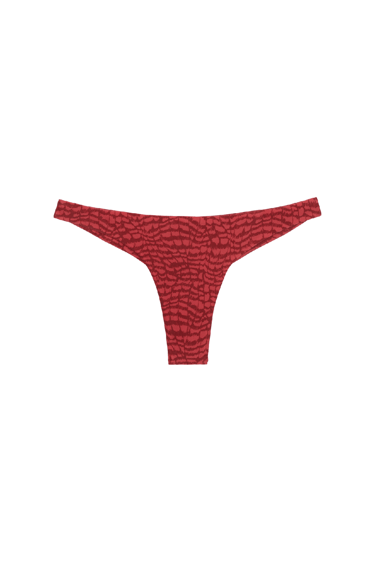 Calcinha Básica Cheeky Serpent Skin Pink