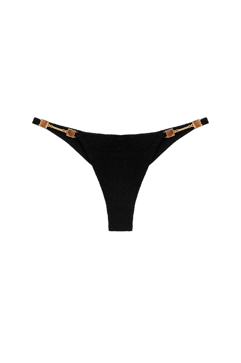 Calcinha Detalhe Brit Cheeky Black