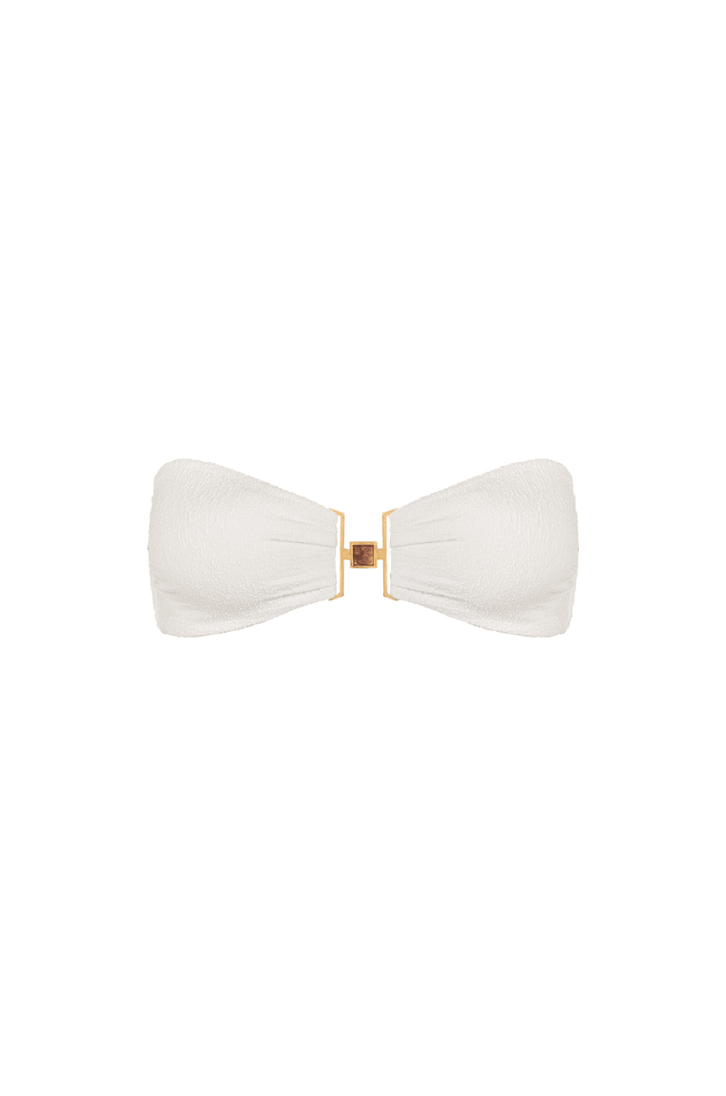 Top Bandeau Brit White