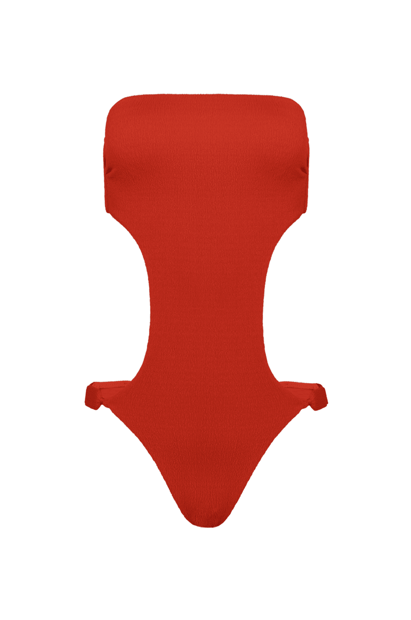 Maio Bandeau Alix Brasil Spicy Red