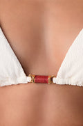 Top Tri Pam White