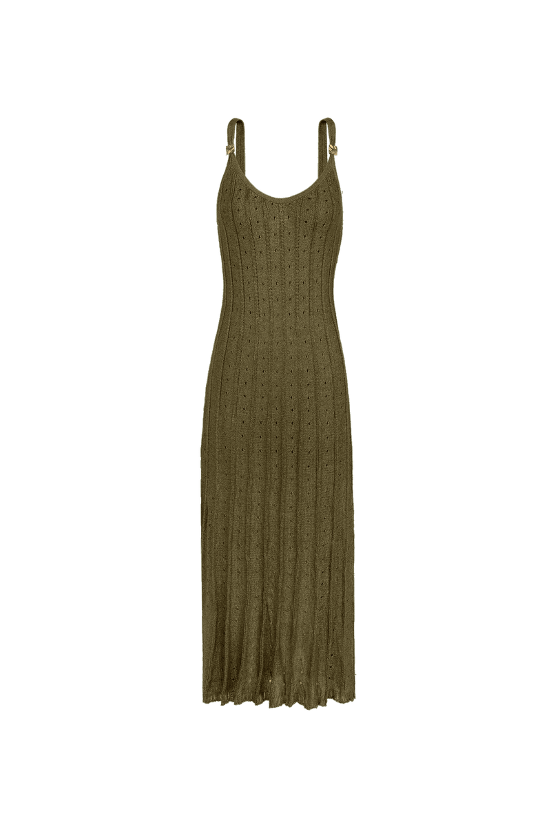 Vestido Longo Sarah Tricot Fen