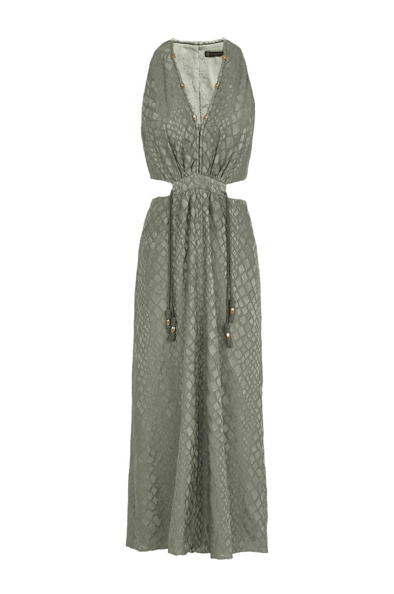 Vestido Longo Nayana Detalhe Nightfall