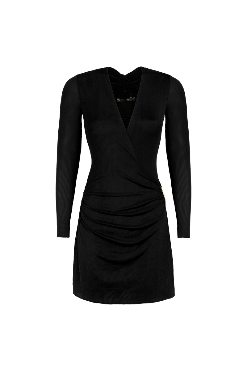 Vestido Curto Ruama Detalhe Black