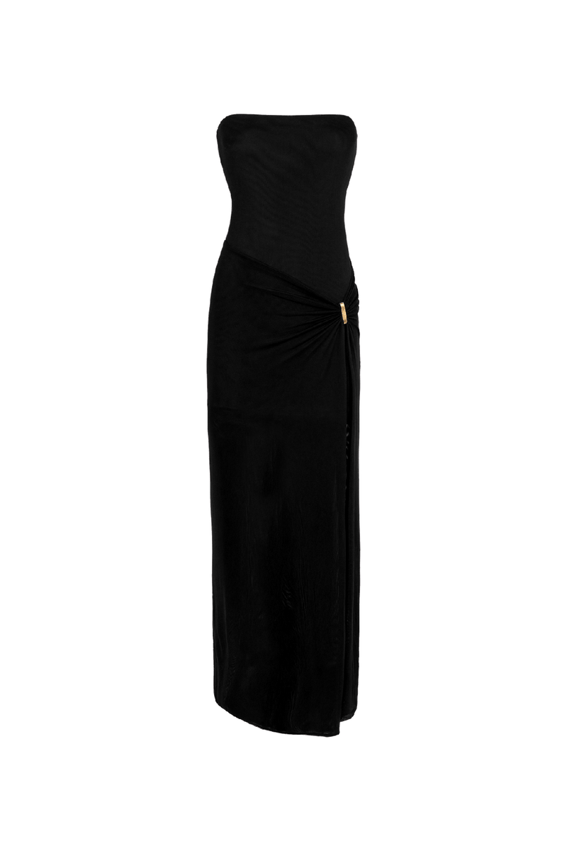 Vestido Longo Sunny Detalhe Black