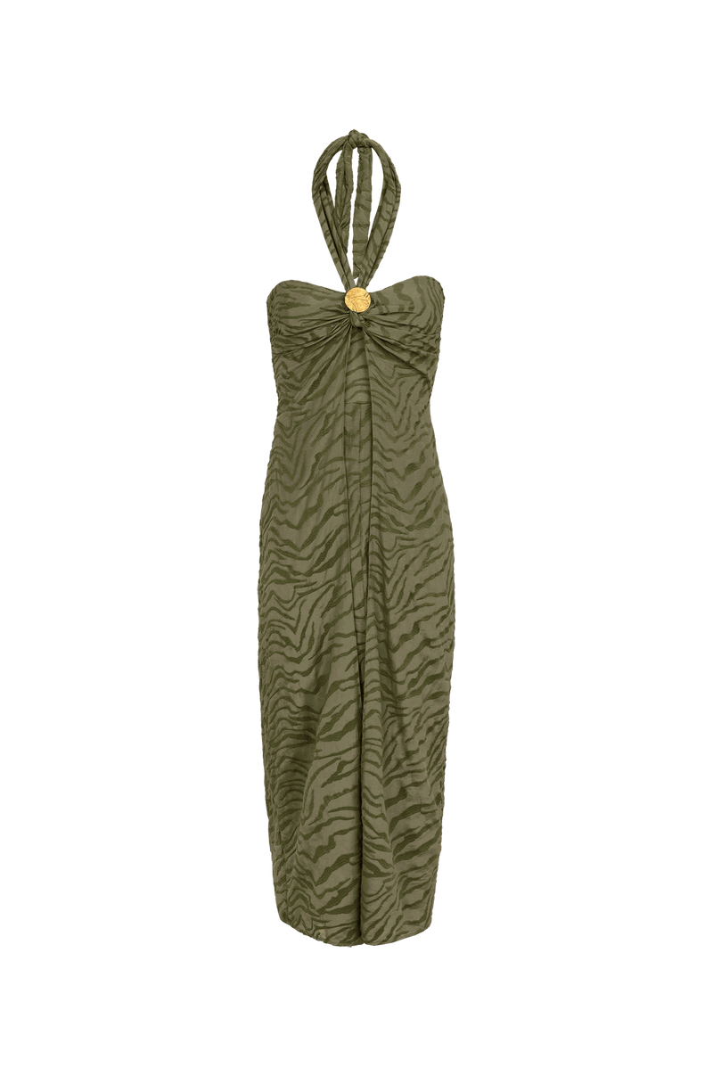 Vestido Longo Marilyn Detalhe Fen
