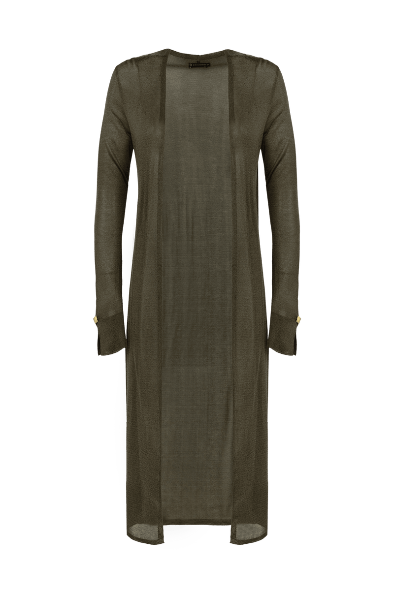 Cardigan Longo Rita Tricot Purpose