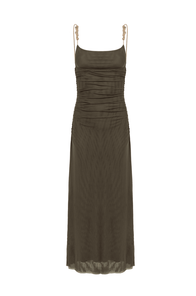 Vestido Longo Rumi Detalhe Purpose