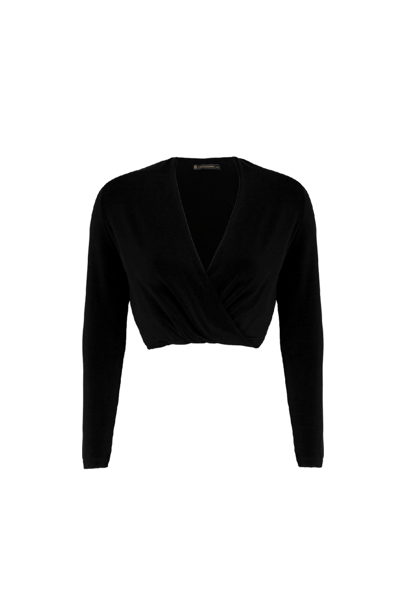 Blusa Manga Longa Nayla Black