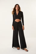 Blusa Manga Longa Nayla Black